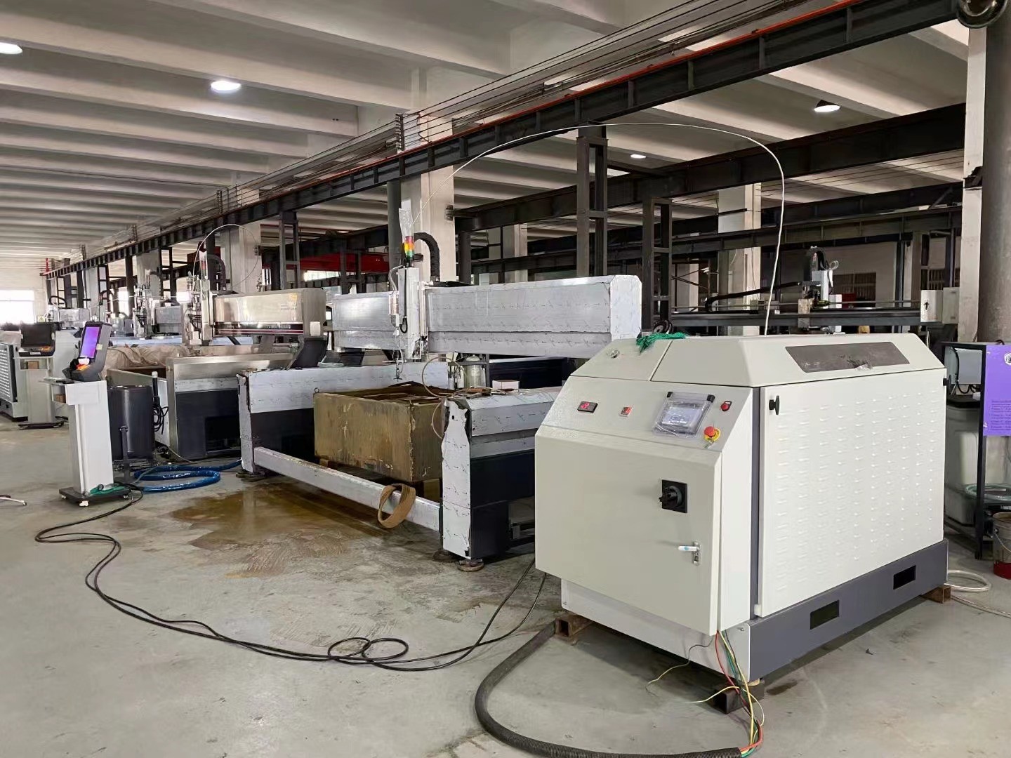 Machine(waterjet) shipping