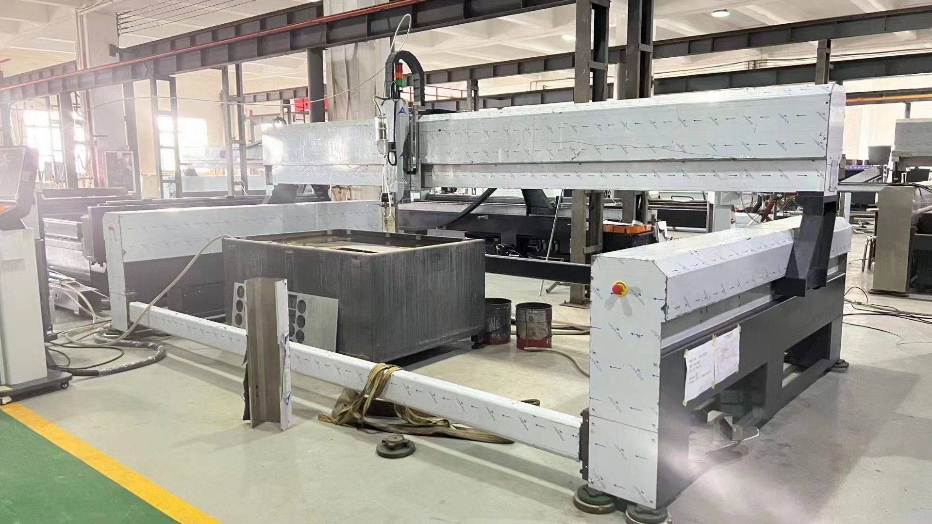 Machine(waterjet) shipping