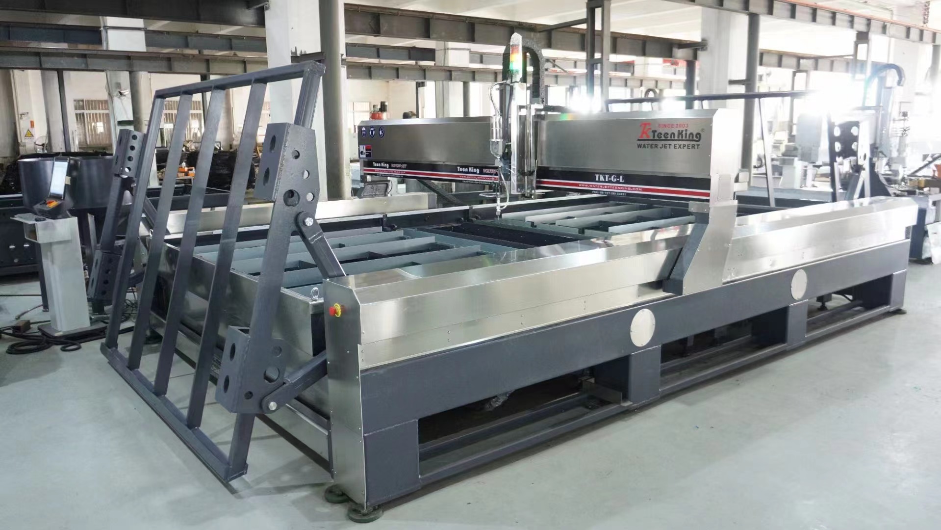 Teenking  waterjet machine shipping